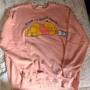 Disney Pink Winnie the Pooh Crew Neck Sweater